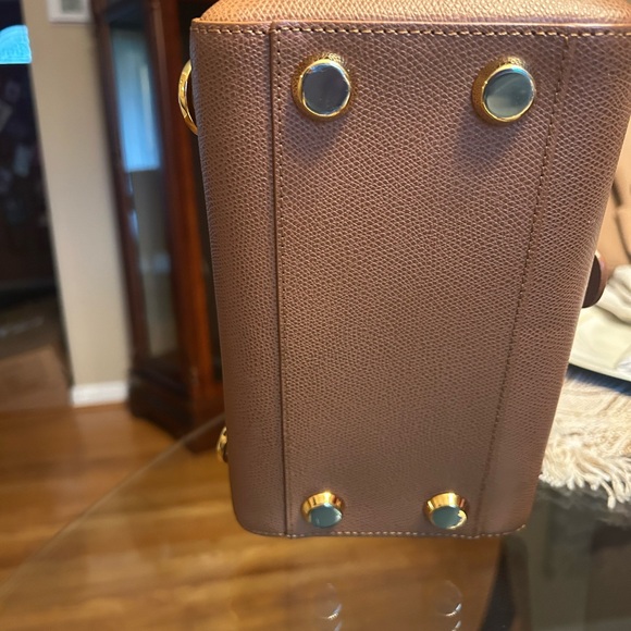 Senreve Brown Leather Crossbody Bag - Picture 4 of 4